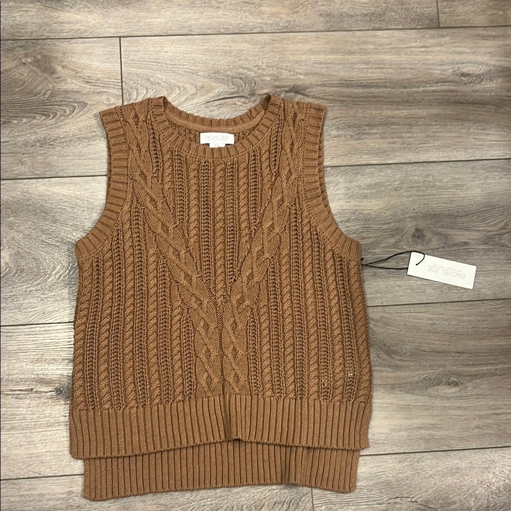 Rachel Zoe Knit Sweater in Tan